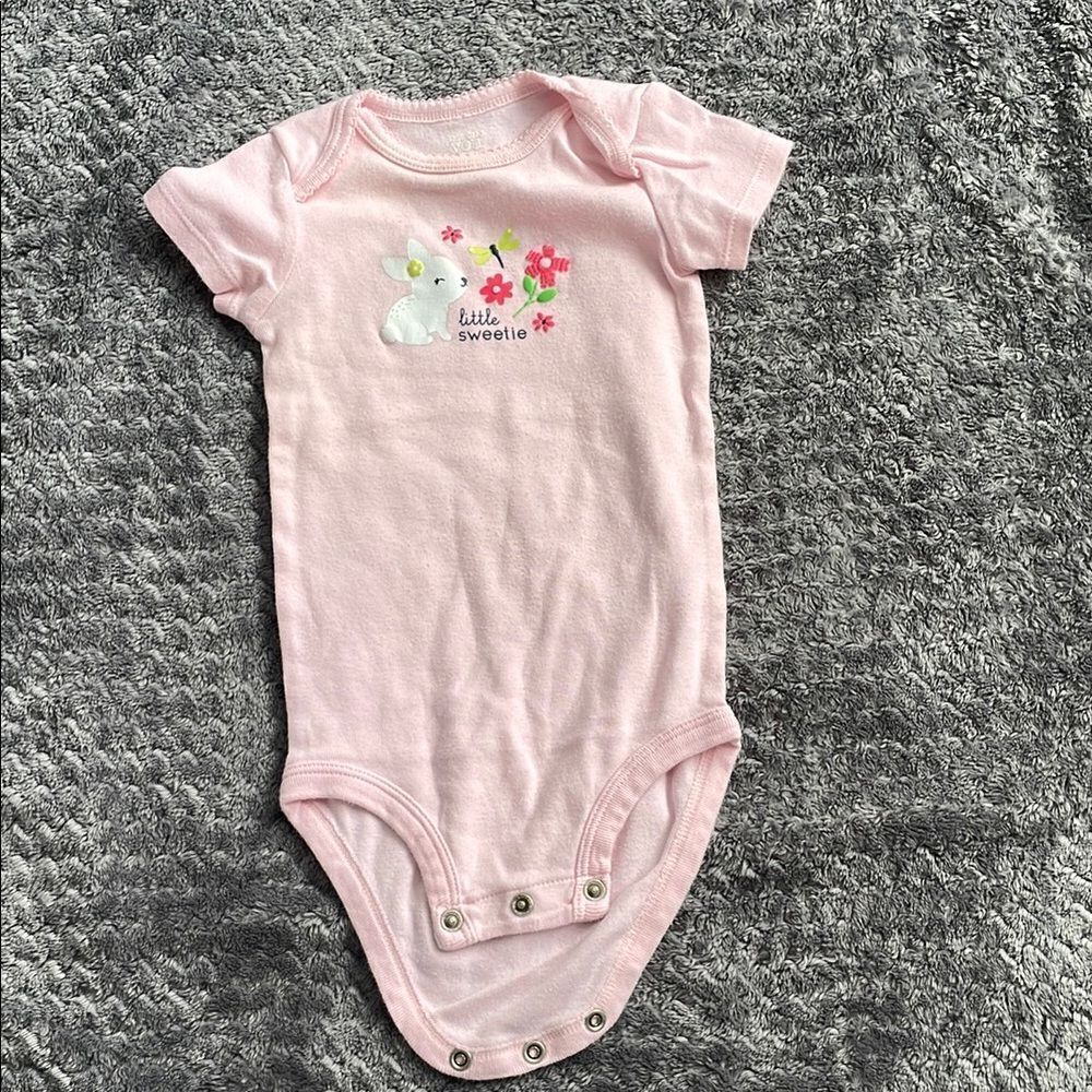 Carter's Gray and White Bodysuit Set for Babies - Picture 4 of 5